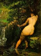 Gustave Courbet La Source oil on canvas